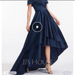 New with tags- Size 16 Off Shoulder Ball Gown. Never worn.